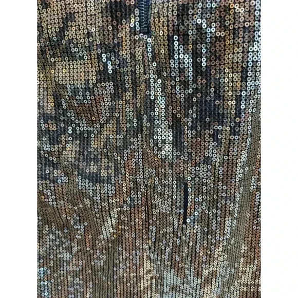 Rebecca Minkoff $248.00 Gold Sequin Sydney Dress, Size 10 Gold - Picture 11 of 12